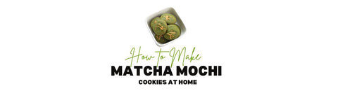 sušenky matcha mochi