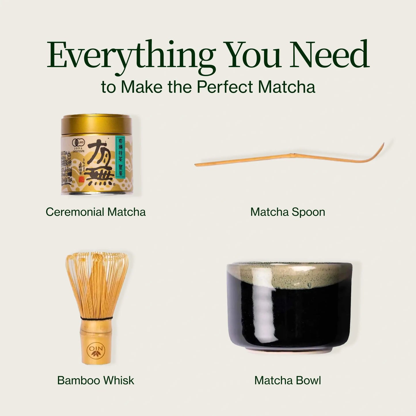 Přizpůsobitelná sada Matcha se slavnostním Matcha
