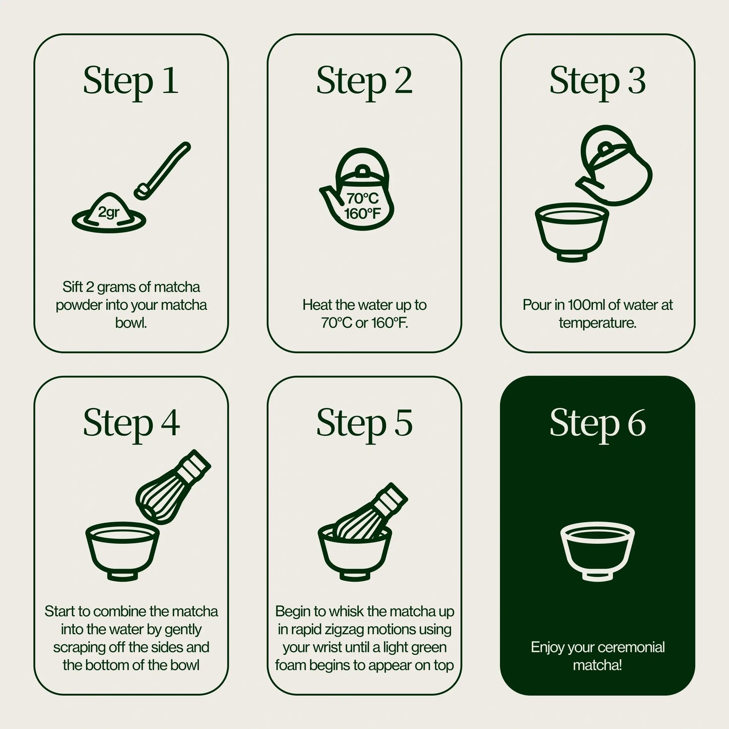 Bambusová Metla Matcha