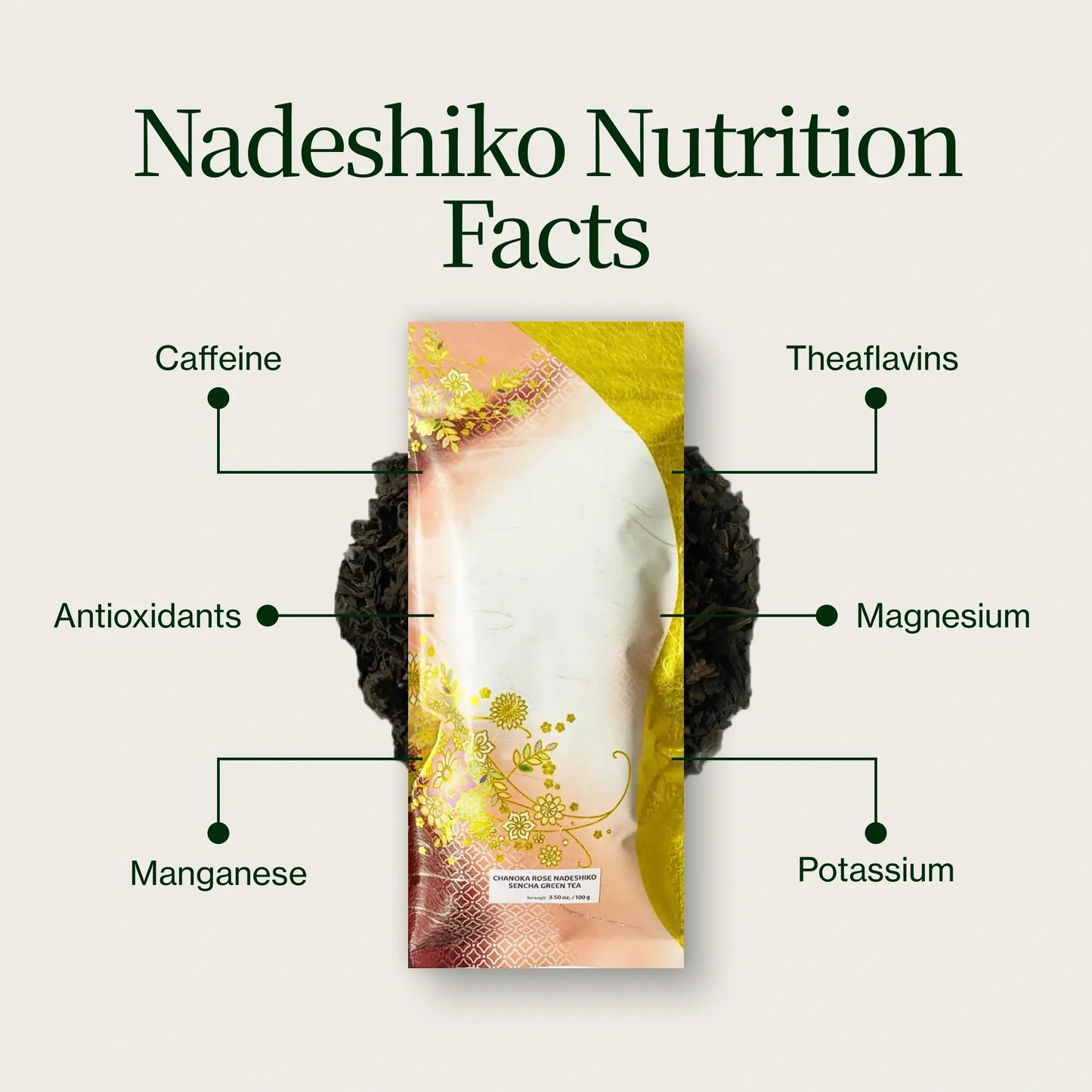 Japonský Fermentovaný Čaj Nadeshiko Rose