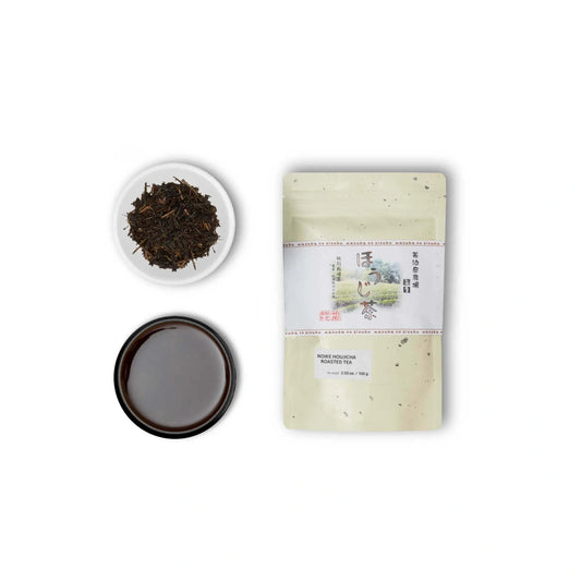 Pečený Hojicha Zelený Čaj Noike