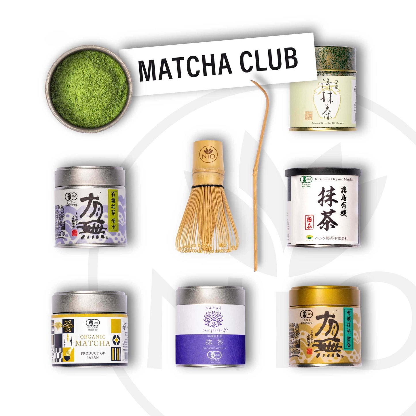 Měsíční Matcha Club s Matcha Whisk a Chashaku zdarma