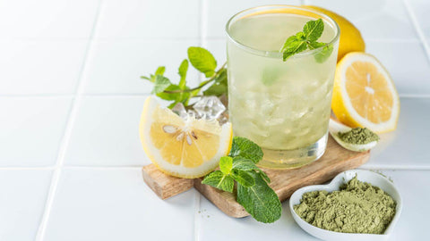 matcha limonáda