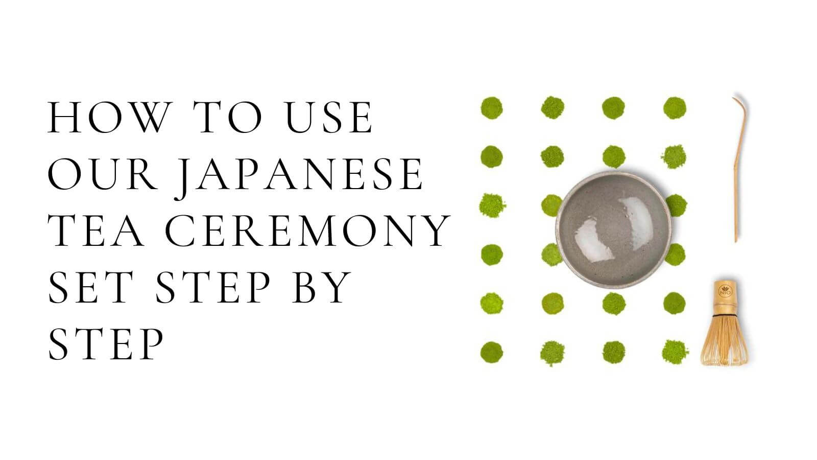 Načíst video: How to use our japanese tea ceremony set step by step
