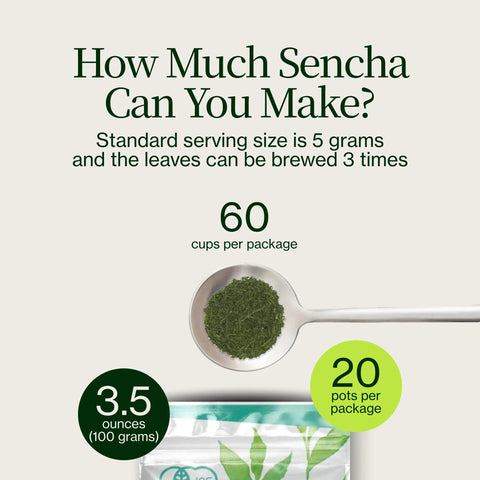Sencha Shizuku s Matcha prášek