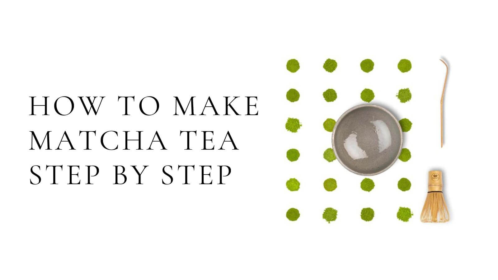 Načíst video: how to make matcha powder step by step