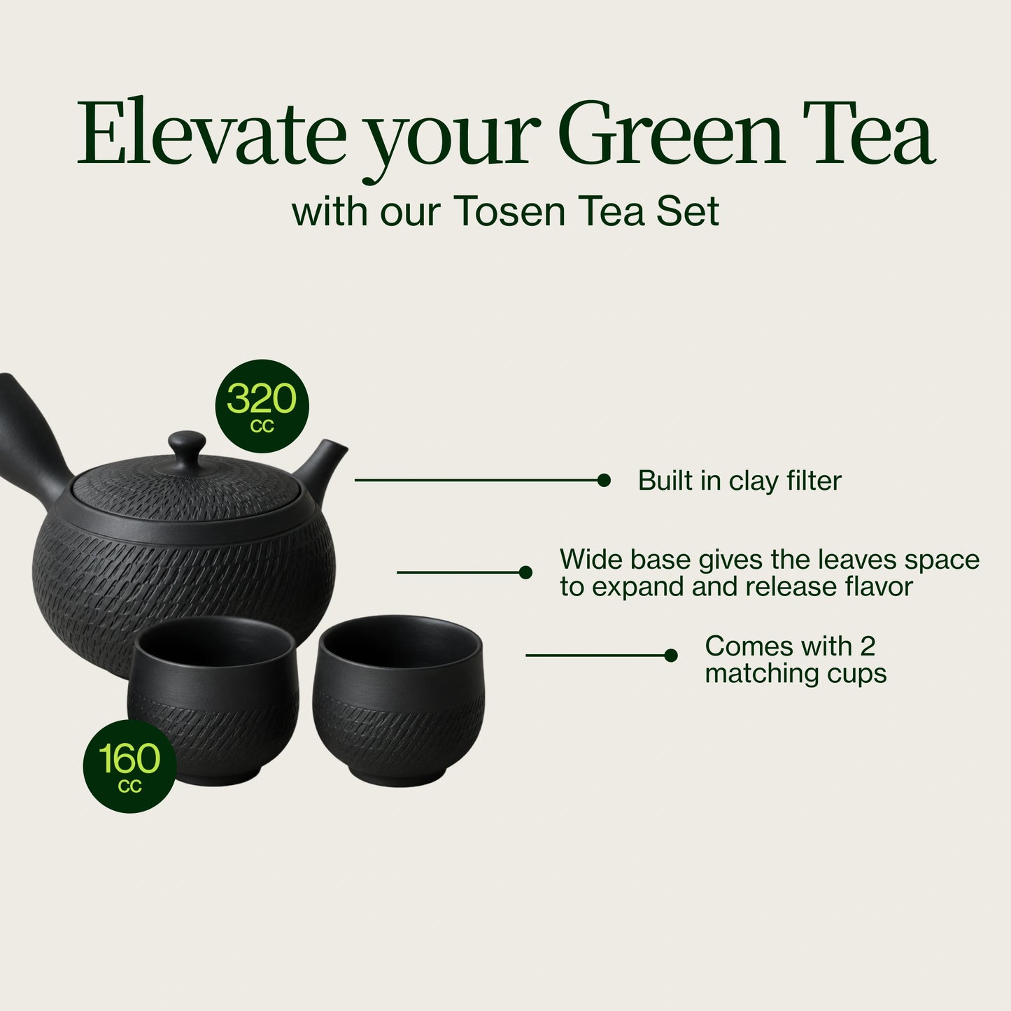 Set Konvice Tosen Kyusu
