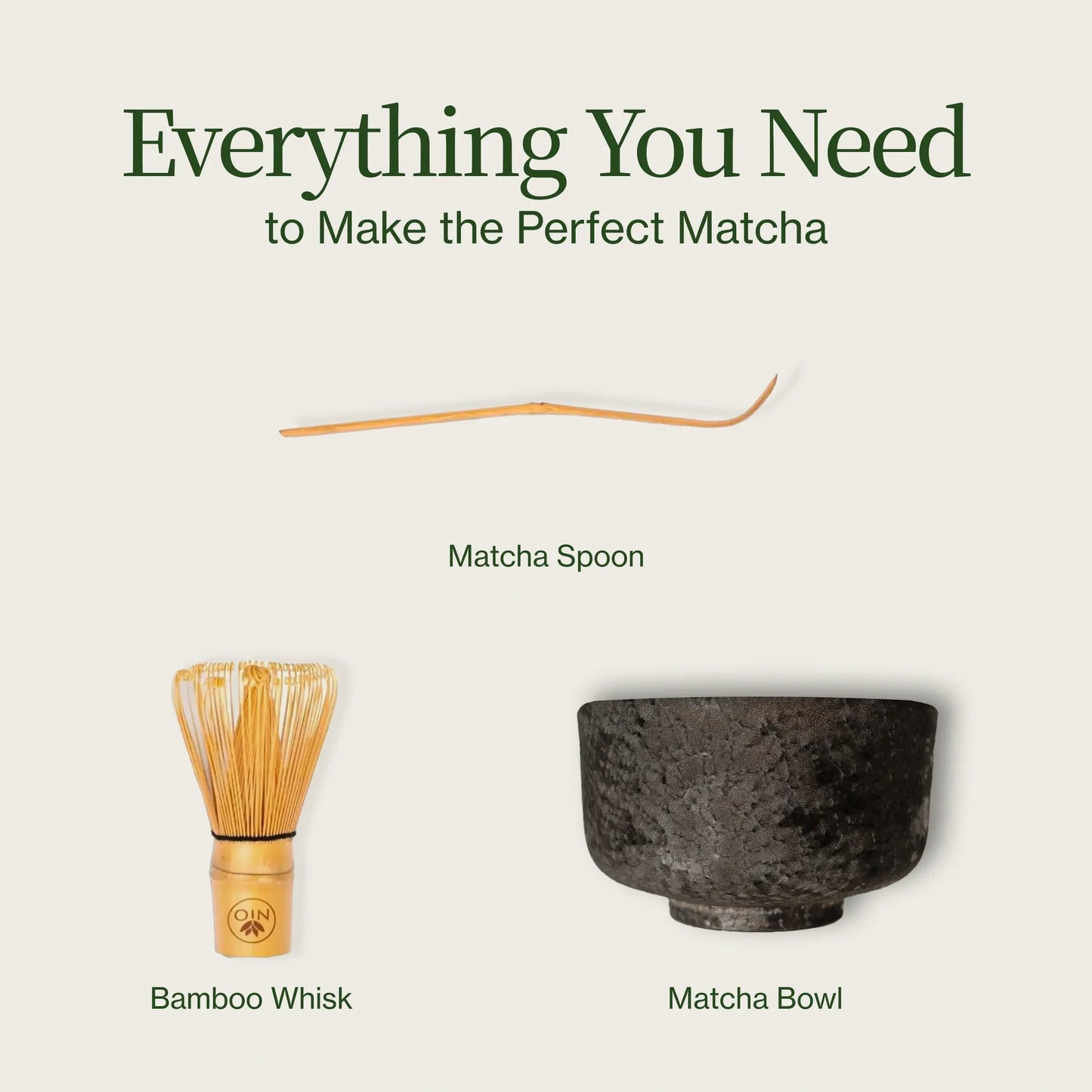 Matcha adventní kalendář 2025 s metličkou, miskou Chawan a lžičkou Chashaku