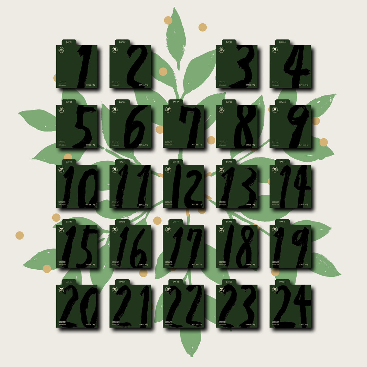 Adventní kalendář s čajem 2026