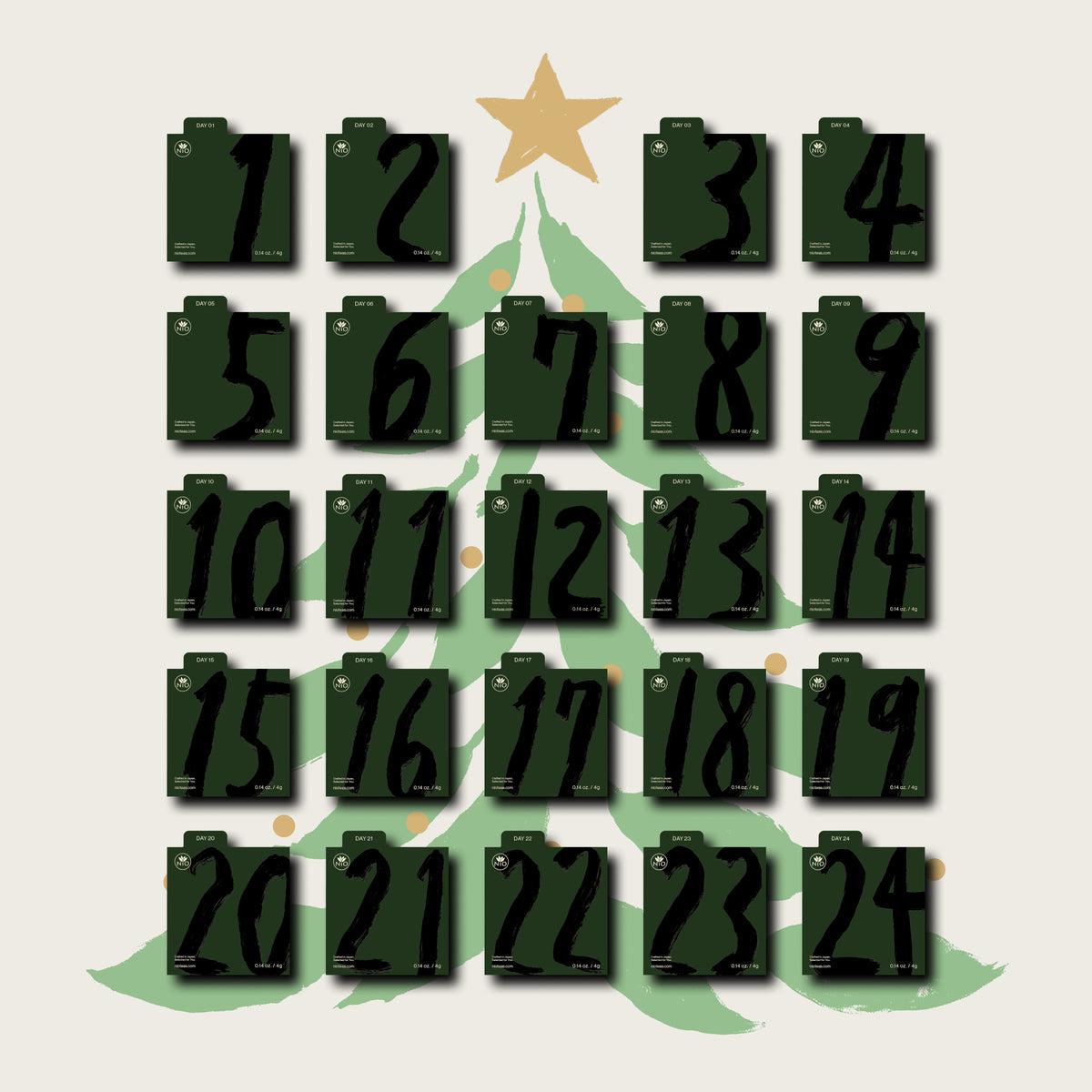 Adventní kalendář Matcha 2026