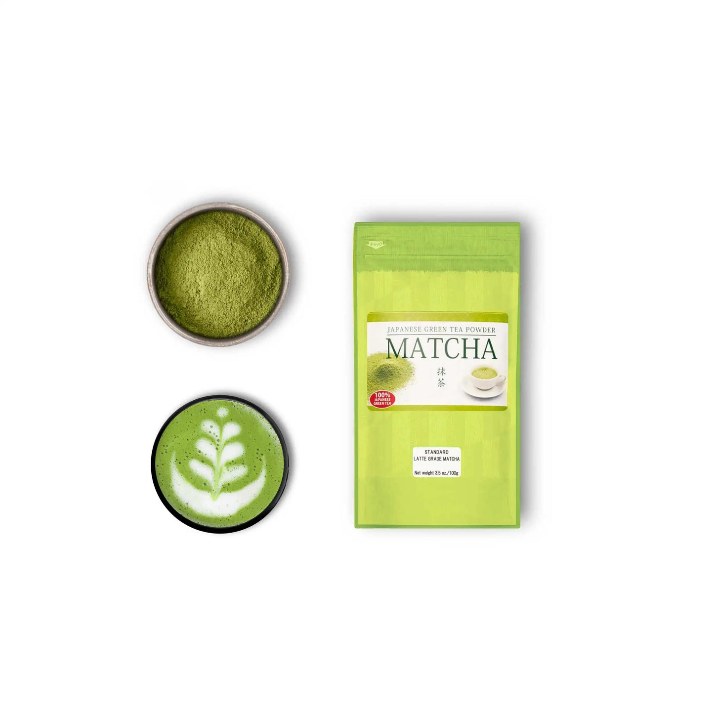 Prémiový Prášek Matcha Latte
