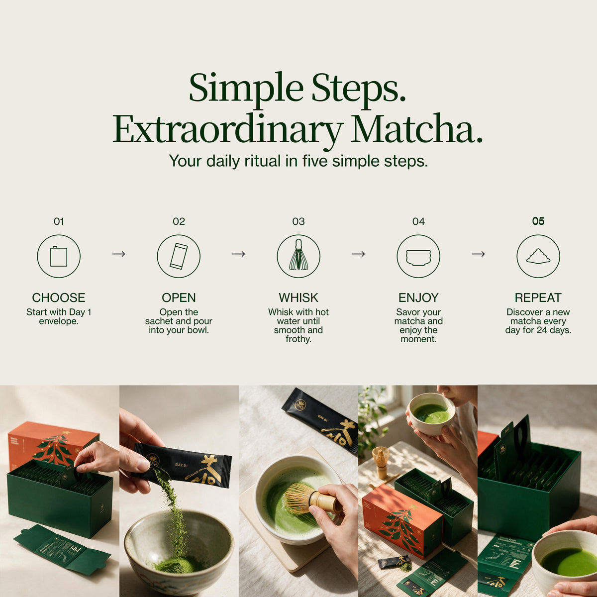 Adventní kalendář Matcha 2026